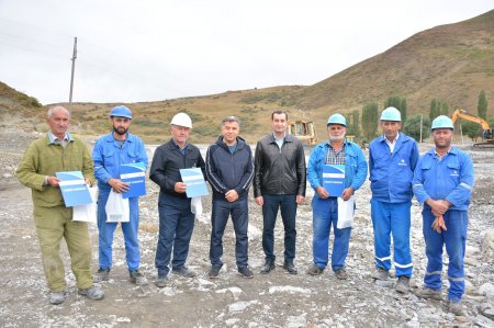 Ruslan Əliyev qazlaşdırılma işləri ilə yerindəcə tanış oldu- FOTO